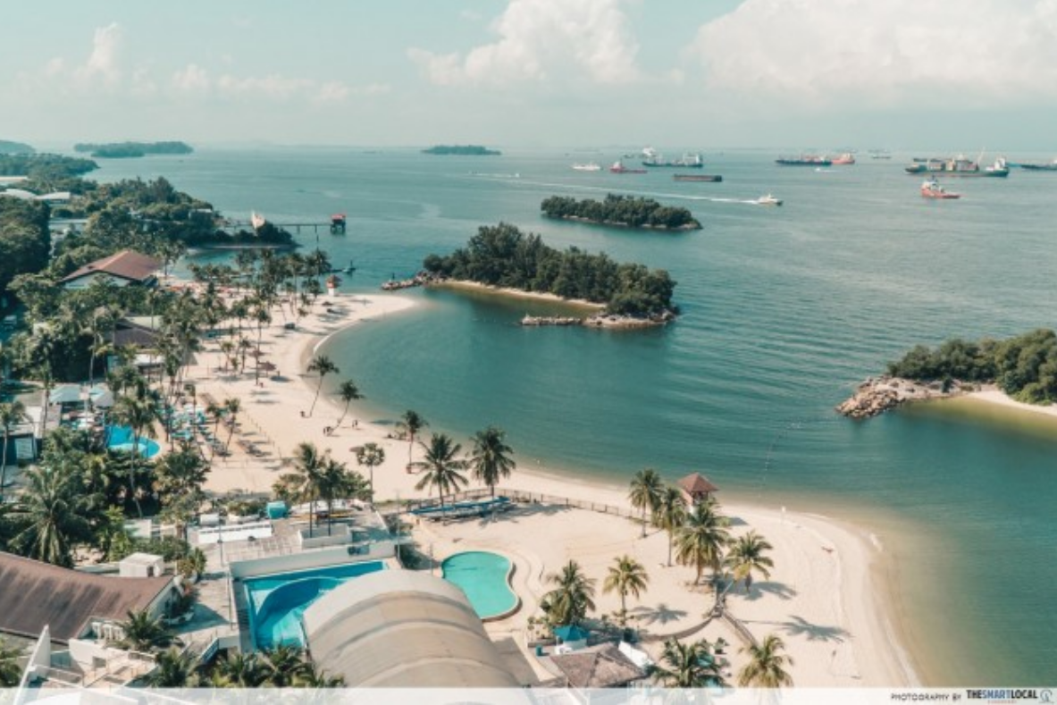 free places singapore - siloso beach
